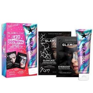 NEW GlamGlow Easy Glowing Cleanser Set